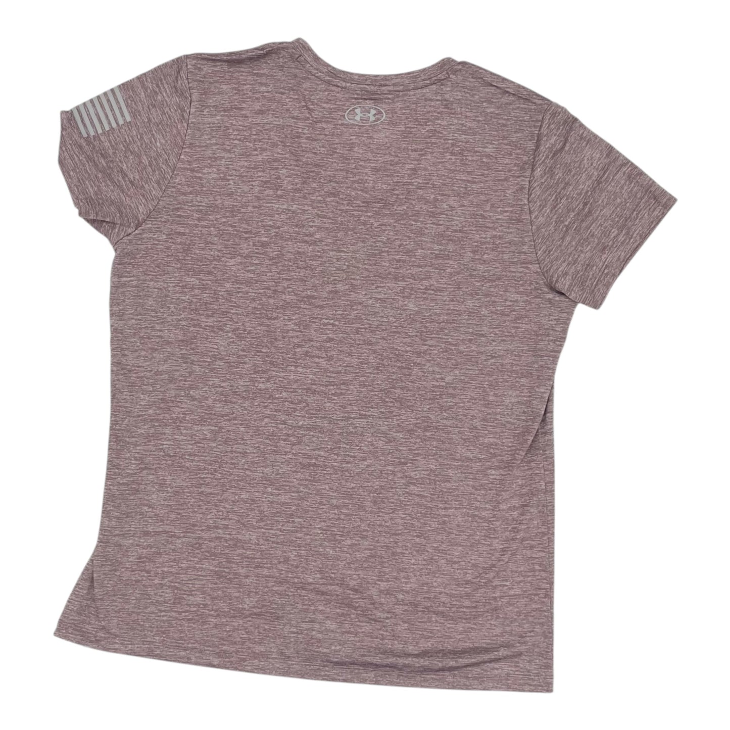 Athletic Top Ss By Under Armour In Mauve, Size:L