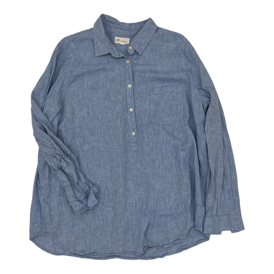 Top Ls By Gap In Blue, Size:Xxl