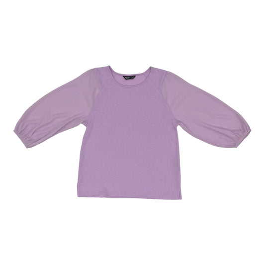TOP LS by SIMPLY VERA in PURPLE, Size:M