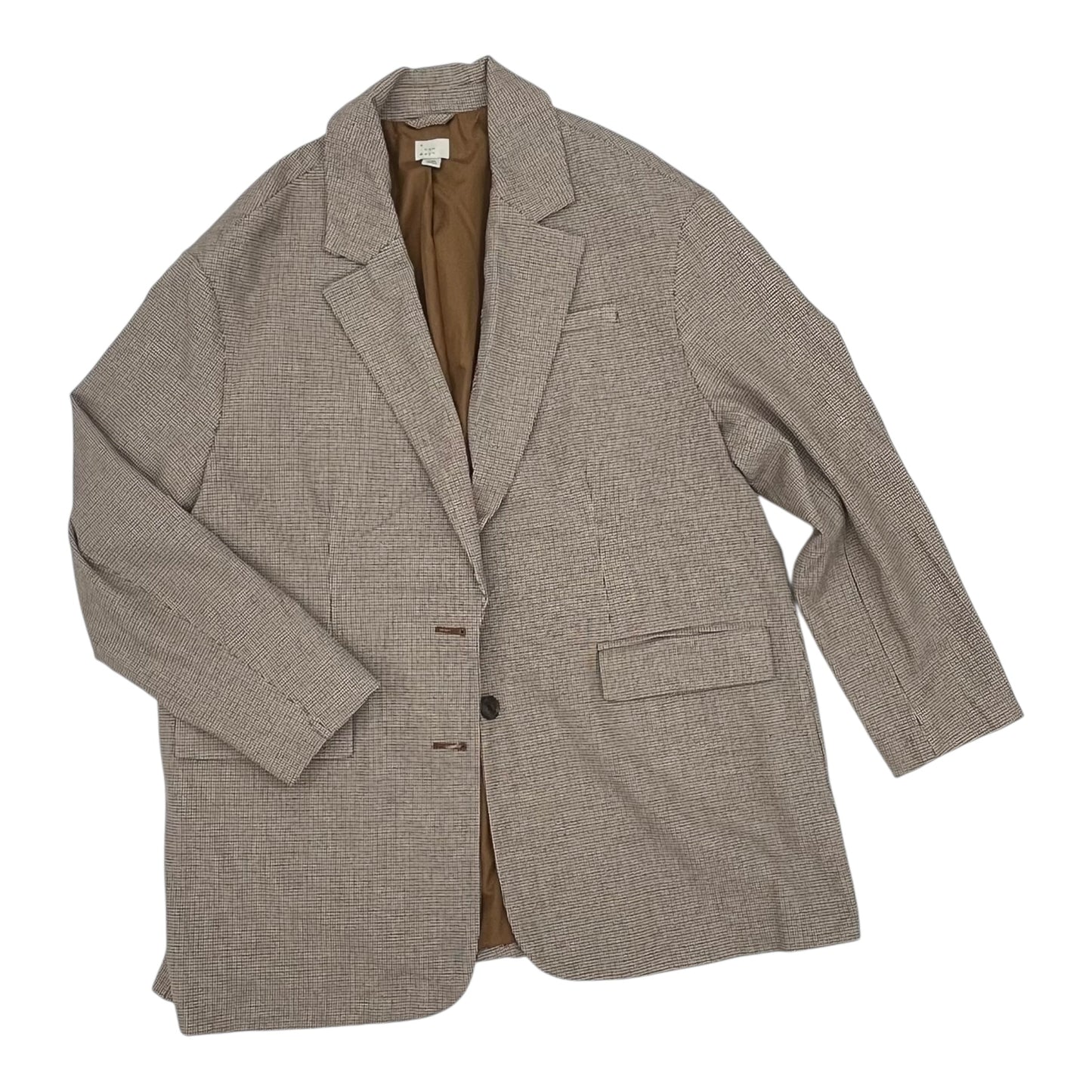 Blazer By A New Day In Black & Brown, Size:Xxl