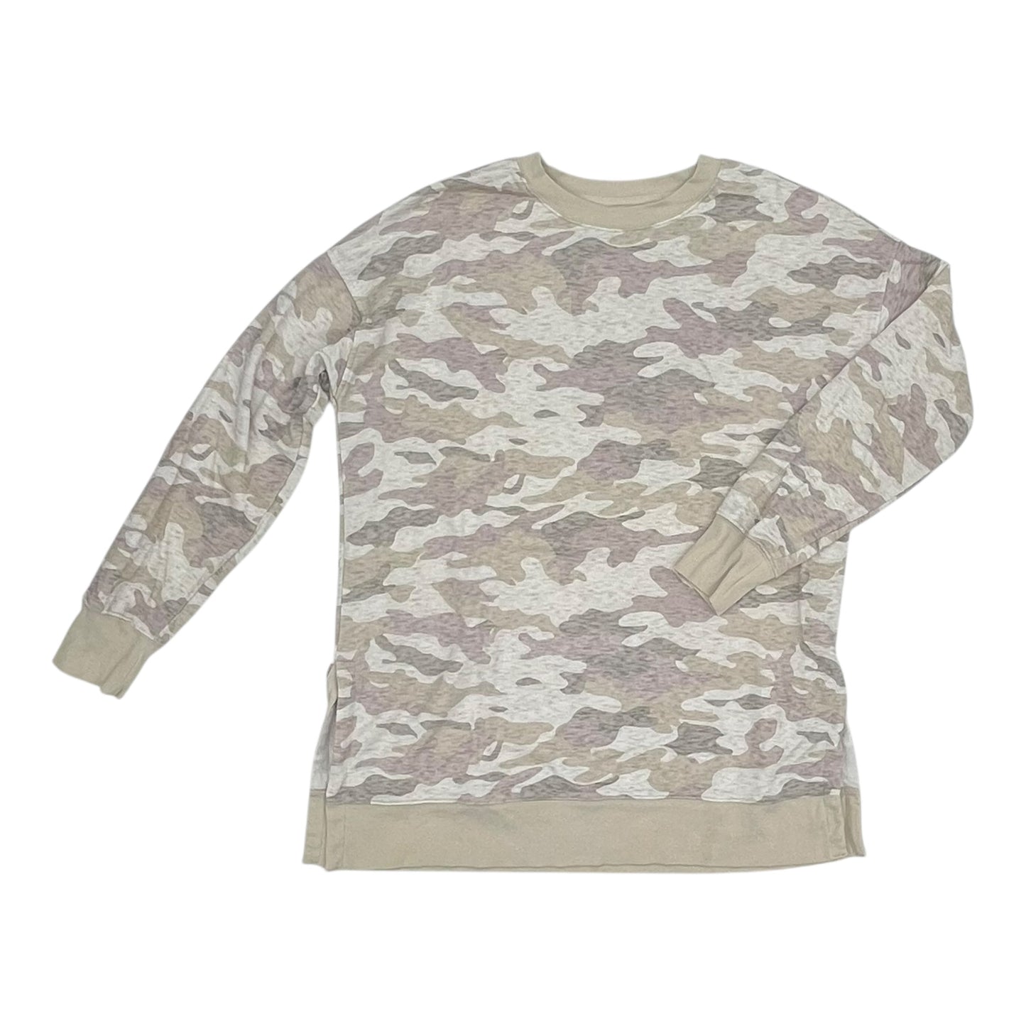 Sweatshirt Crewneck By Old Navy In Camouflage Print, Size:L