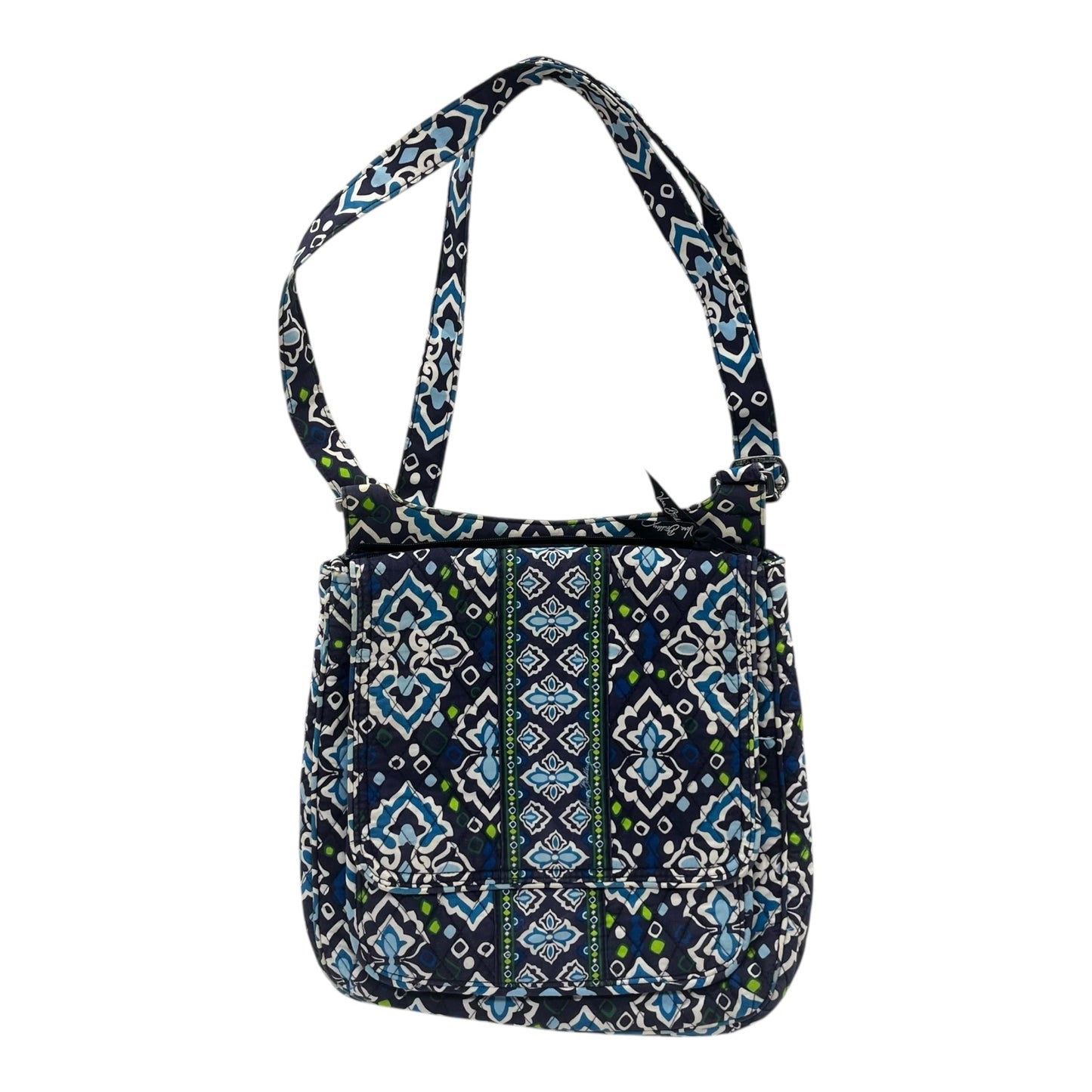 Crossbody By Vera Bradley In Blue, Size:Large