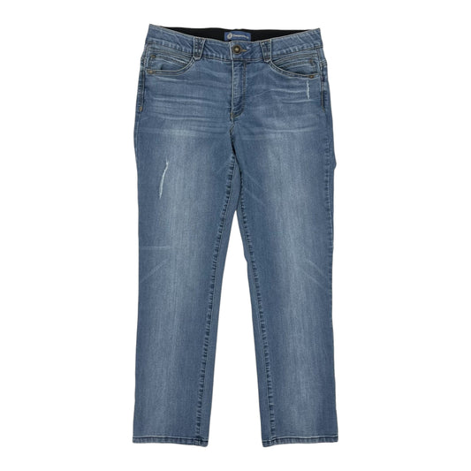 Jeans Boot Cut By Democracy In Blue Denim, Size:12