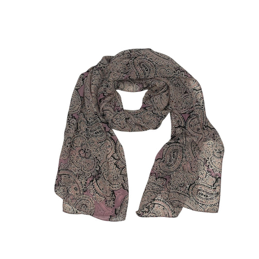 Scarf Long By Limited In Paisley Print