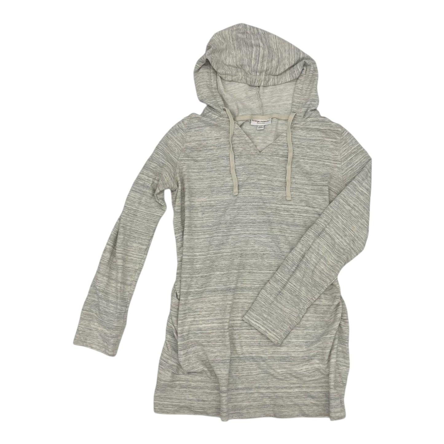 Mat Top Ls By Liz Lange Maternity In Grey, Size:S