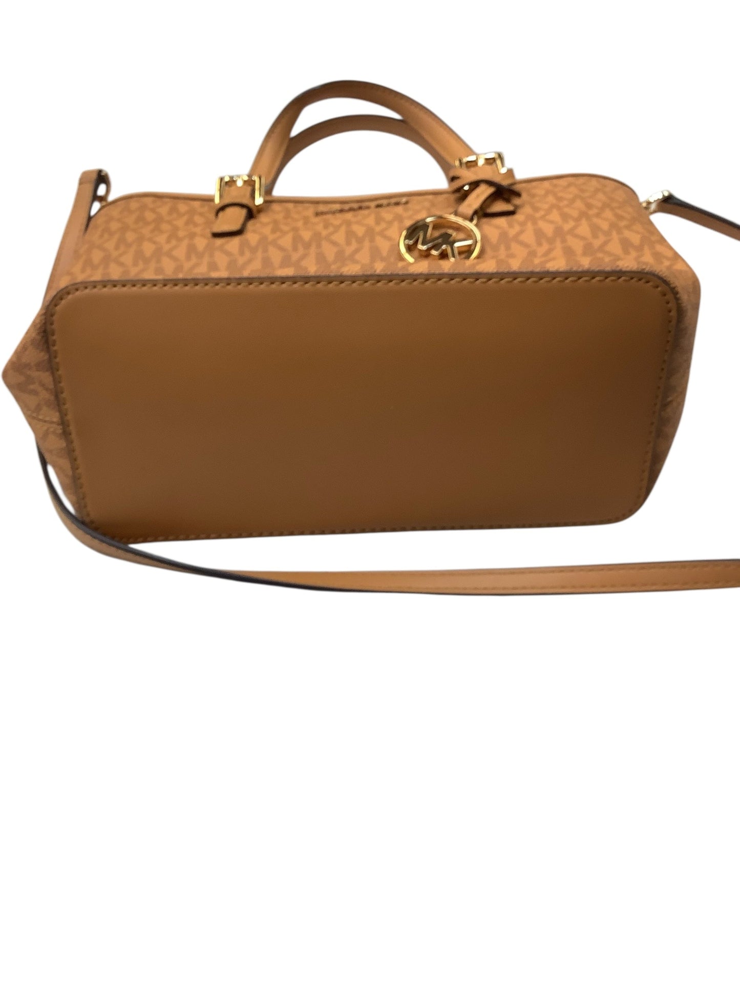 Handbag Designer By Michael Kors In Gold, Size:Small