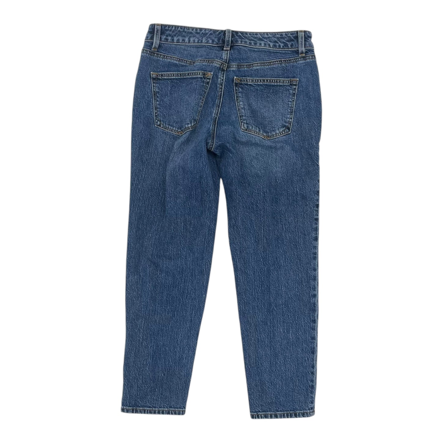 Jeans Straight By Talbots In Blue Denim, Size:2P