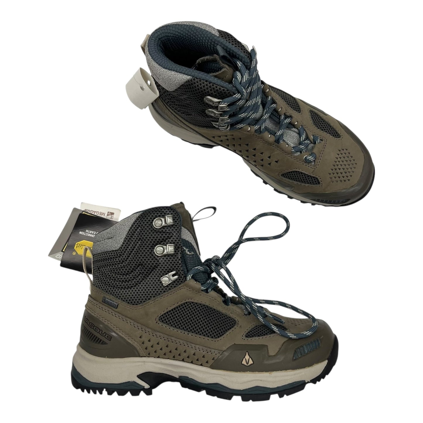 Boots Hiking By Clothes Mentor In Brown, Size:6