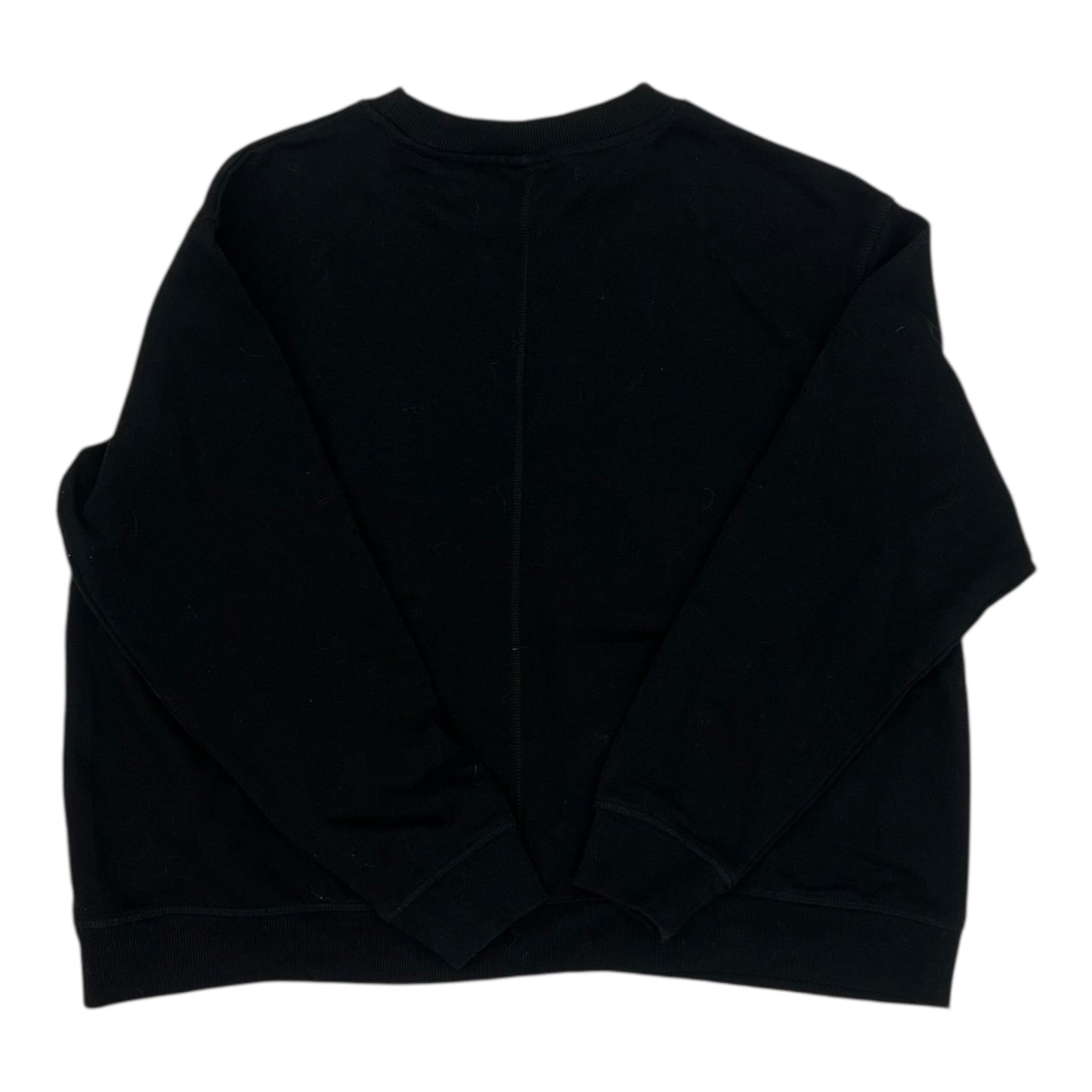 Sweatshirt Crewneck By H&M In Black, Size:Xl