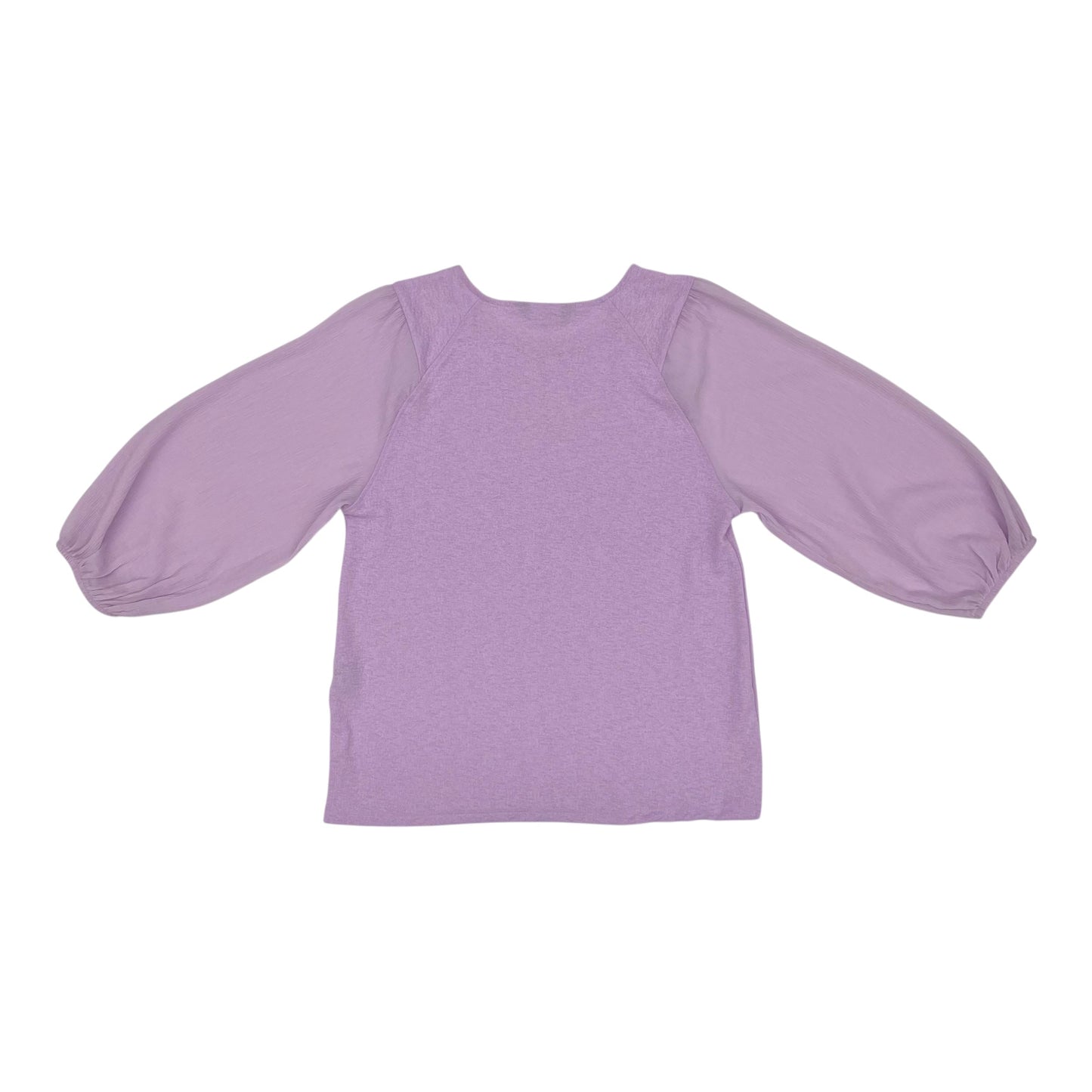 TOP LS by SIMPLY VERA in PURPLE, Size:M
