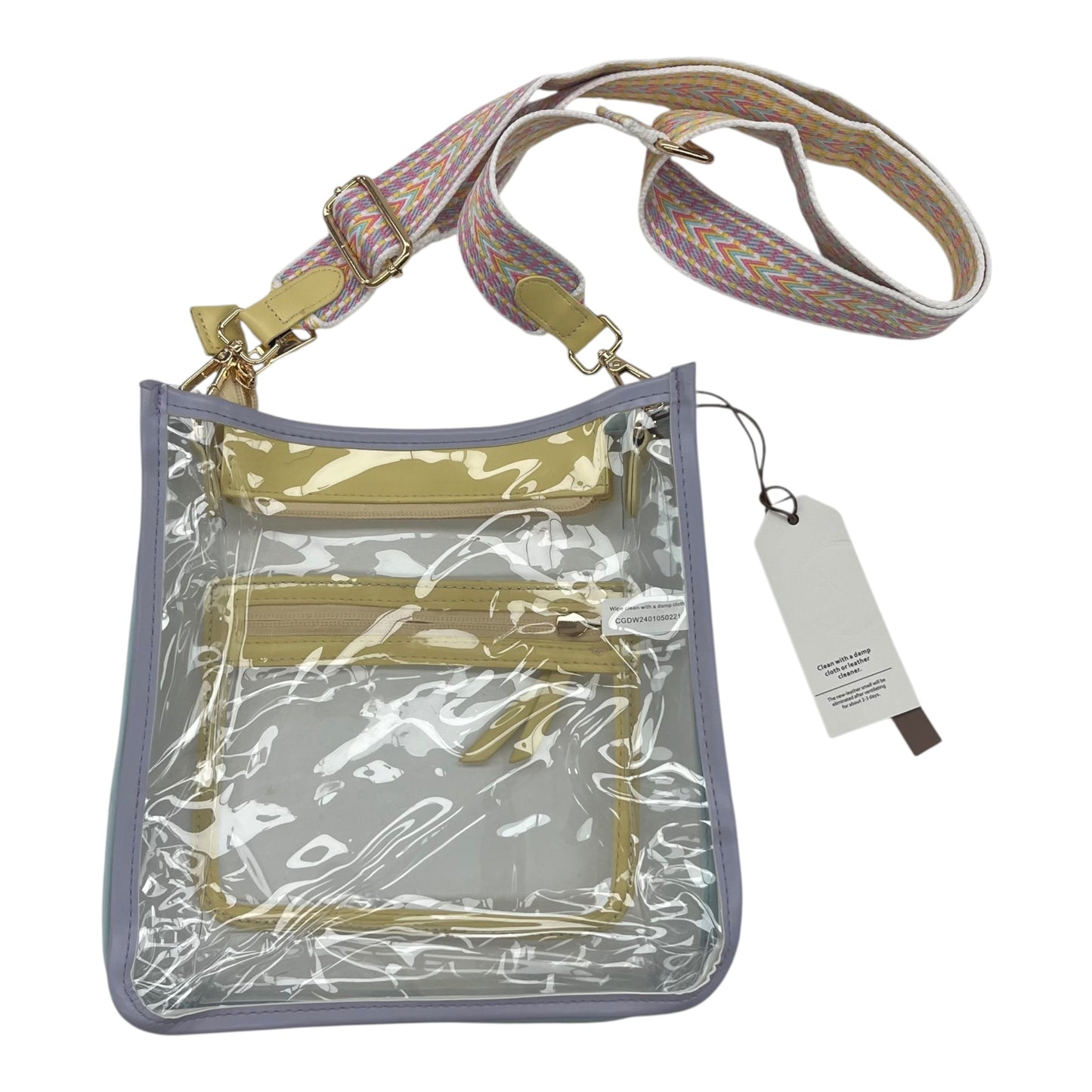 CROSSBODY by  CMF In CLEAR, Size: MEDIUM