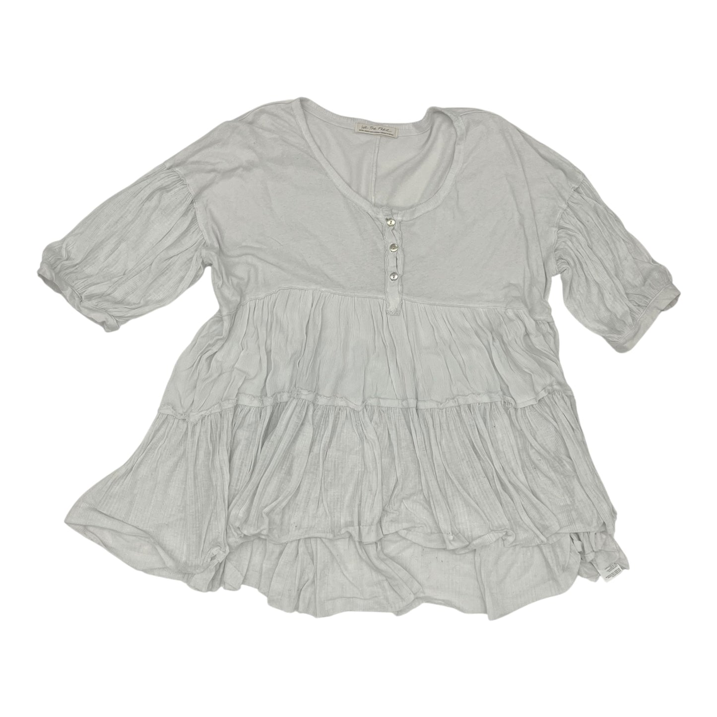 Top Ls By We The Free In Cream, Size:Xs