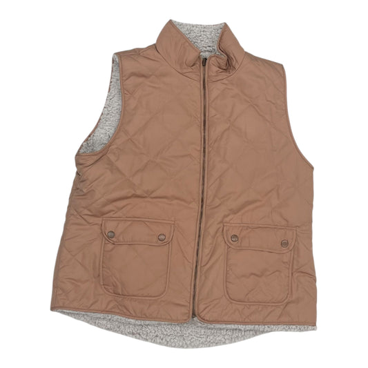 Vest Puffer & Quilted By Thread And Supply In Pink, Size:Xl