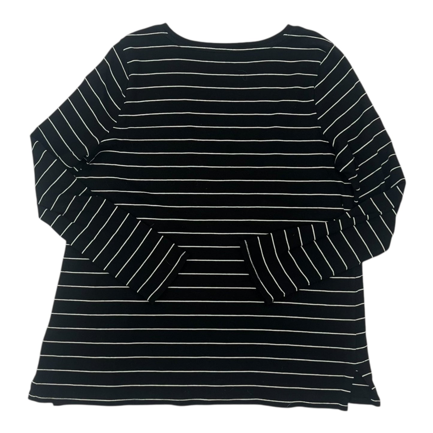 Top Ls By J. Jill In Black & White, Size:L