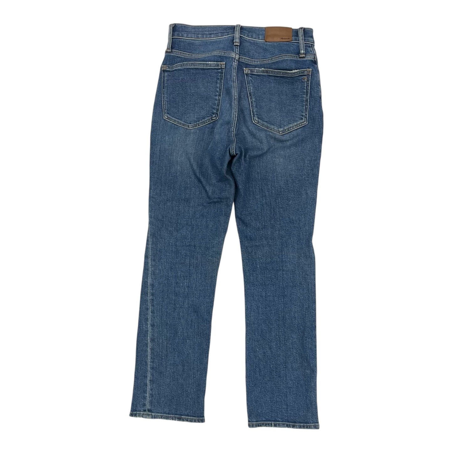 Jeans Straight By Madewell In Blue Denim, Size:2