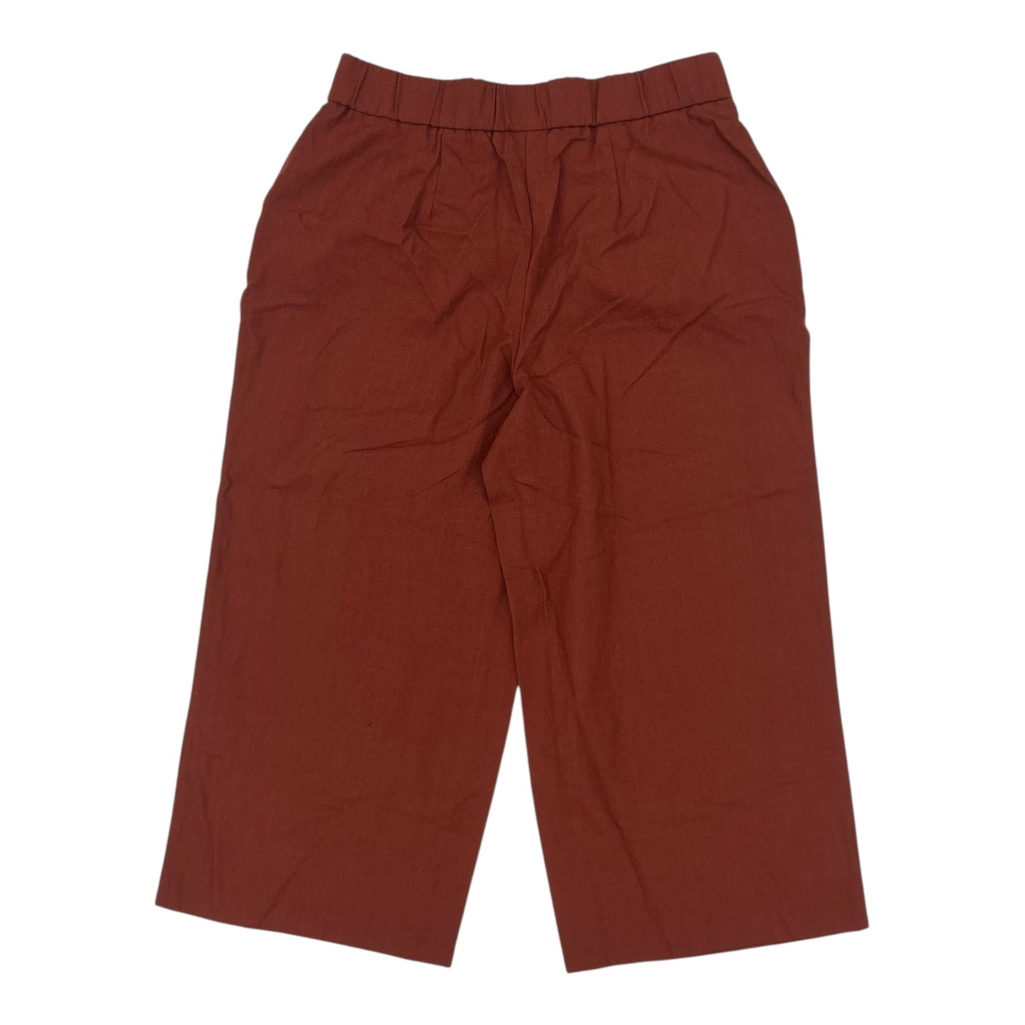 Pants Wide Leg By Nine West In Brown, Size:L