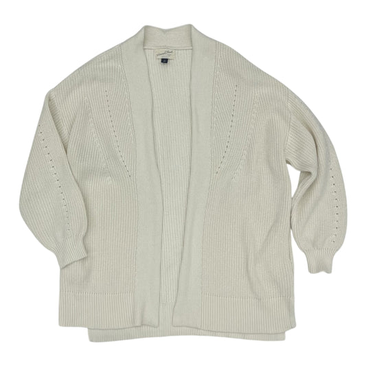 Sweater Cardigan By Universal Thread In Cream, Size:M