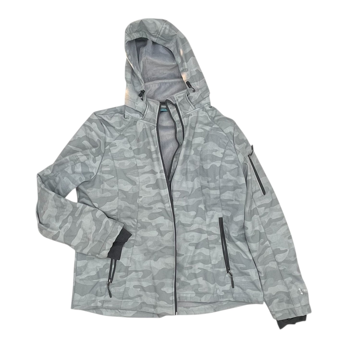 Jacket Other By Free Country In Camouflage Print, Size:Xl