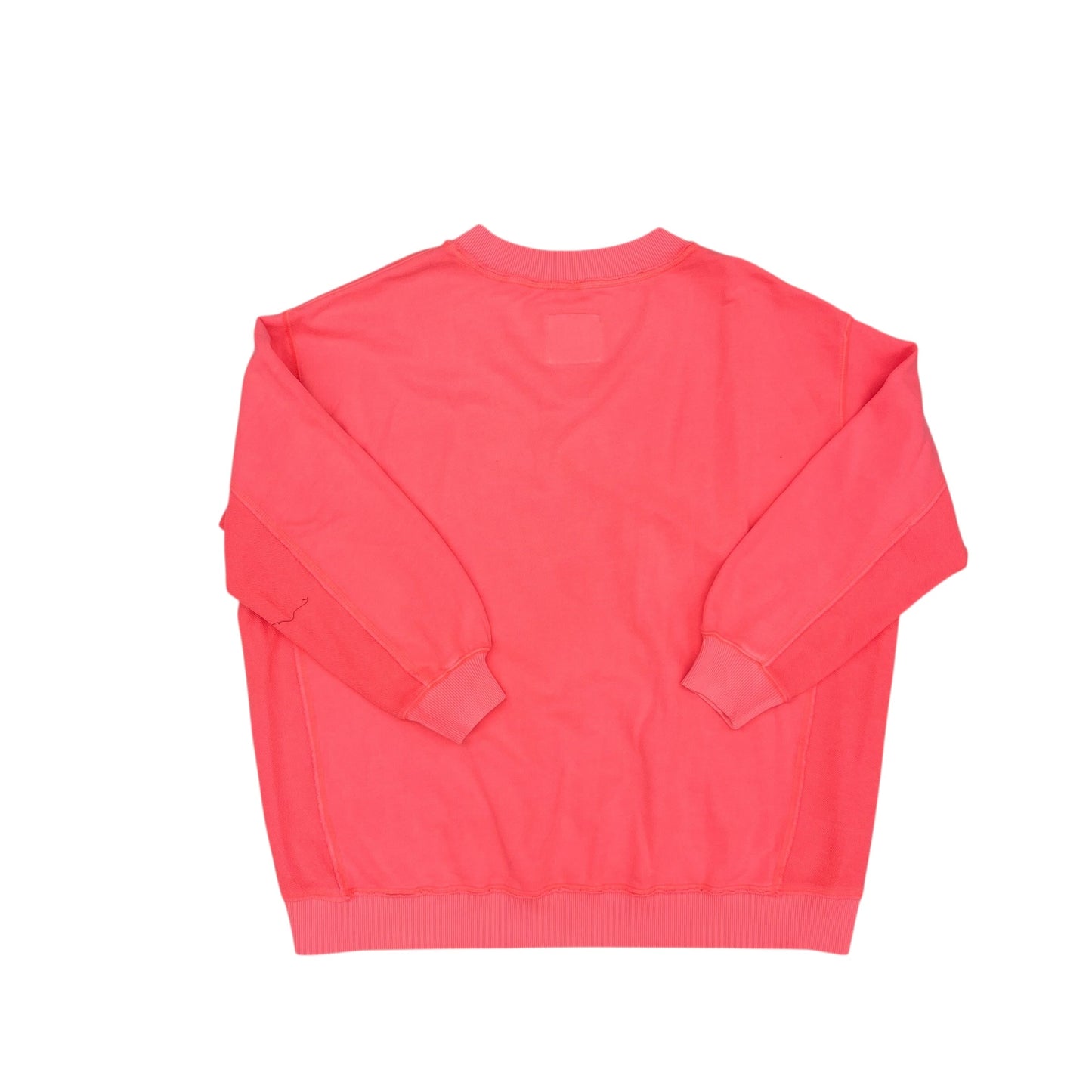 Sweatshirt Collar By Aerie In Orange, Size:L