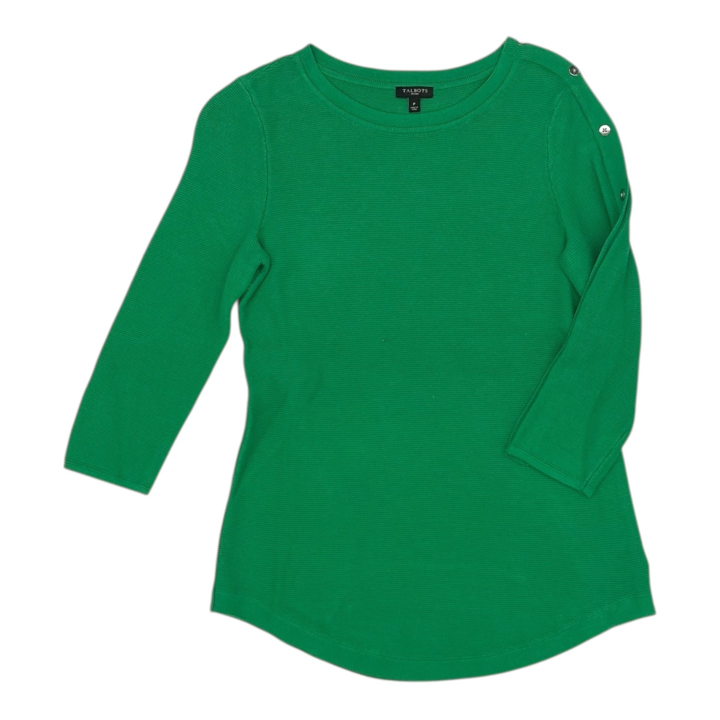 Sweater By Talbots In Green, Size:Sp