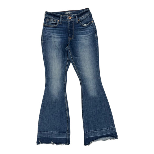 Jeans Flared By Maurices In Blue Denim, Size:4