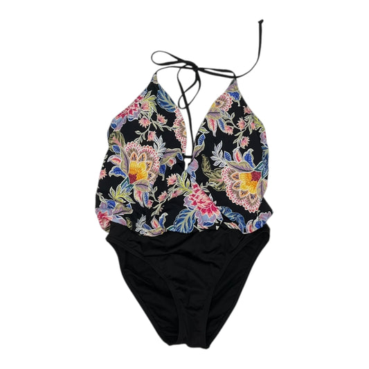 Swimsuit By Apt 9 In Floral Print, Size:S