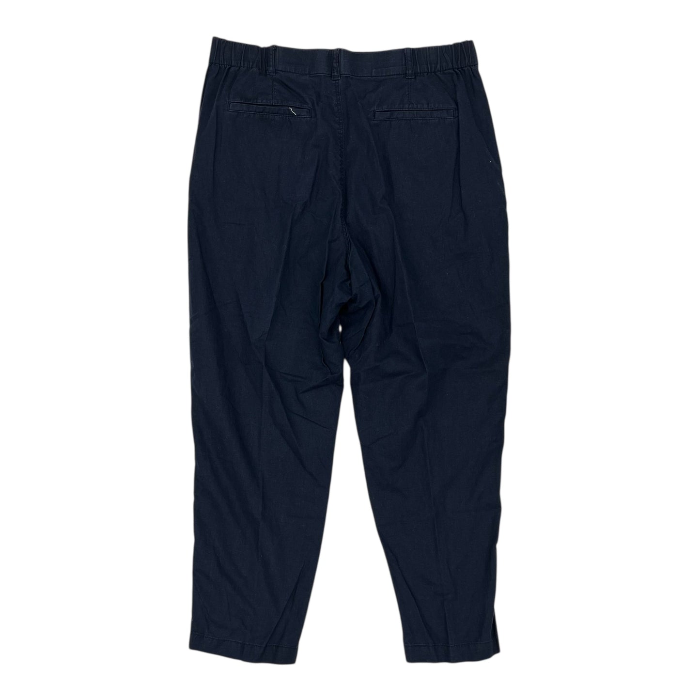 Pants Linen By Uniqlo In Navy, Size:Xl