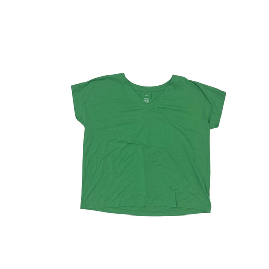 Top Ss Basic By J. Jill In Green, Size:L