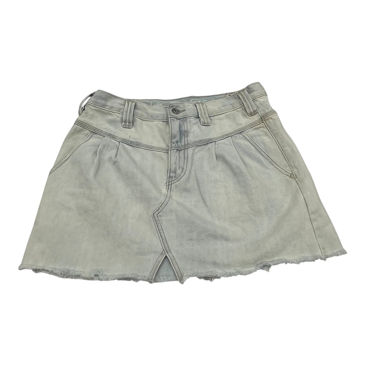 Skirt Mini & Short By We The Free In Blue Denim, Size:6
