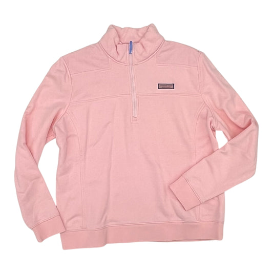 Sweatshirt Collar By Vineyard Vines In Pink, Size:Xl