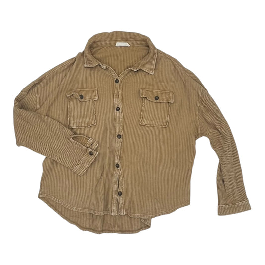 JACKET OTHER by DOUBLE ZERO In TAN, Size: XS