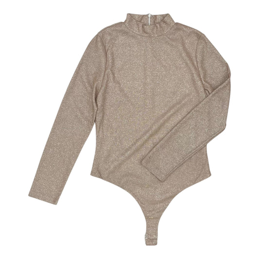 Bodysuit By Tcec In Gold, Size:L