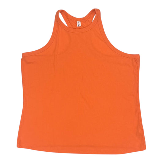 Athletic Tank Top By Old Navy In Orange, Size:3X