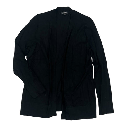 Cardigan By Clothes Mentor In Black, Size:L