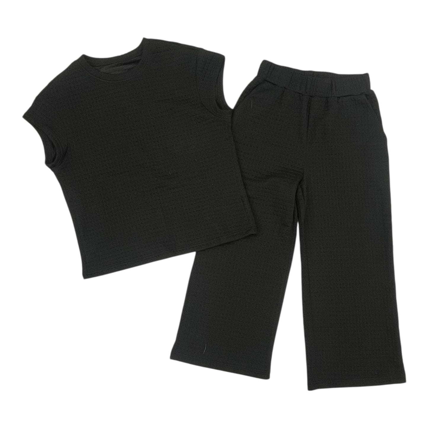 Lounge Set Pants By Clothes Mentor In Black, Size:S