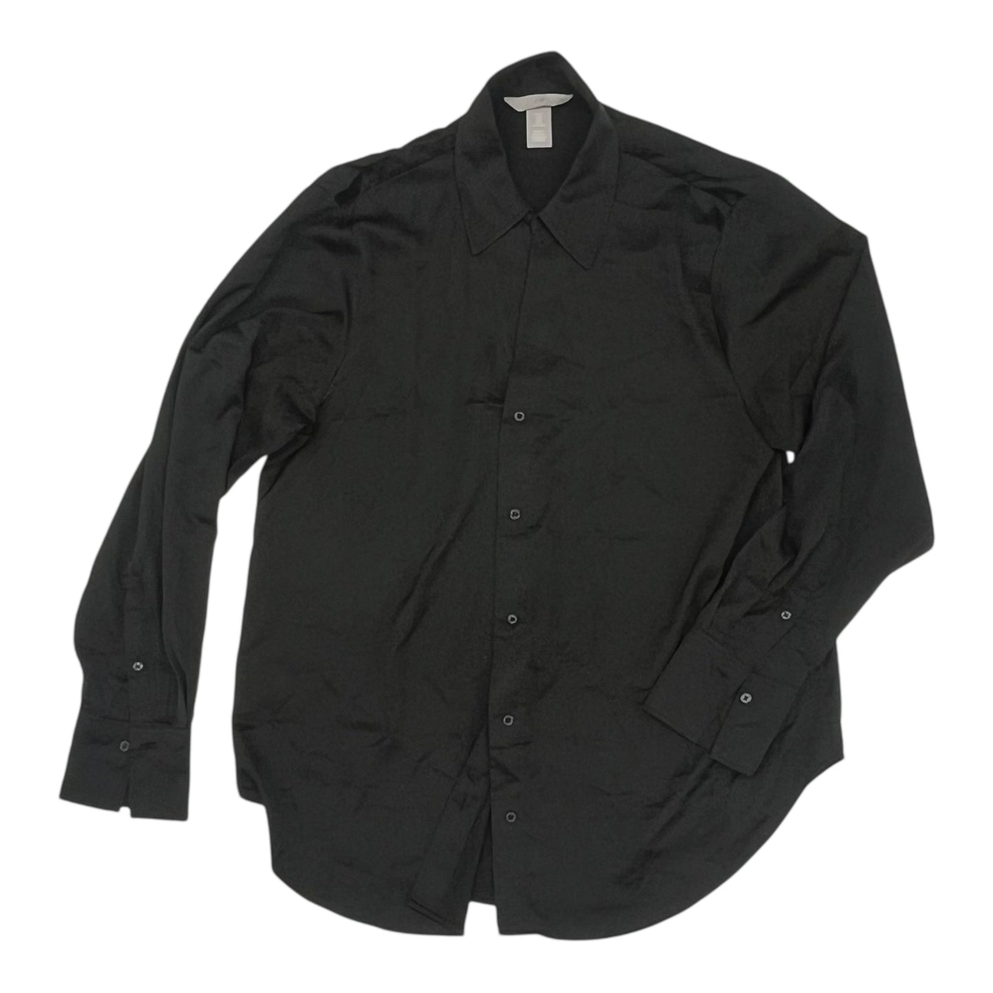 Blouse Ls By H&M In Black, Size:M