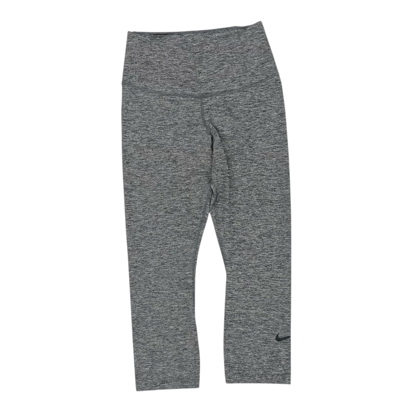 Athletic Leggings Capris By Nike Apparel In Grey, Size:M