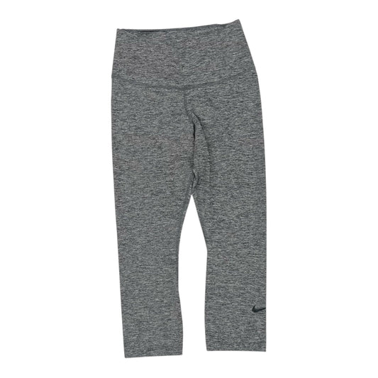 Athletic Leggings Capris By Nike Apparel In Grey, Size:M