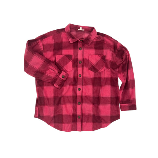 Top Ls By Maurices In Pink, Size:Xxl