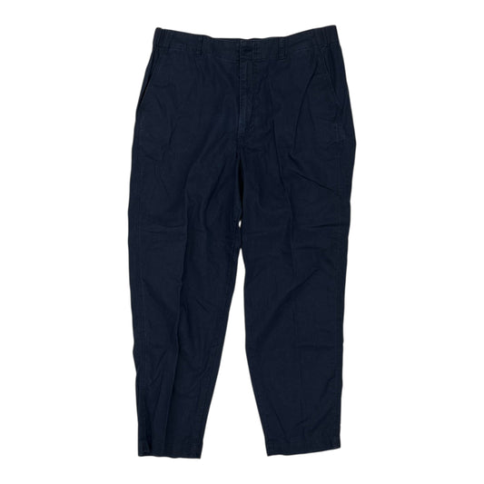 Pants Linen By Uniqlo In Navy, Size:Xl