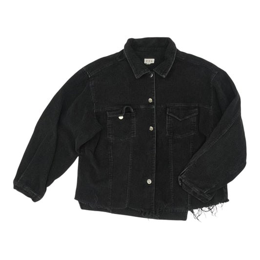 Jacket Shirt By Pol In Black, Size:Xl