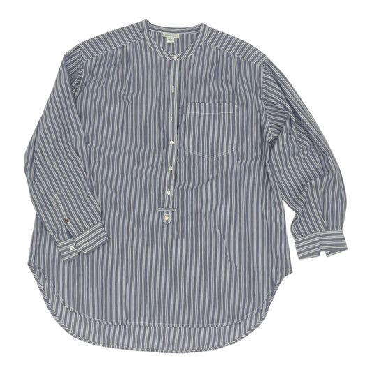 Top Ls By Sundance In Blue & Cream, Size:L