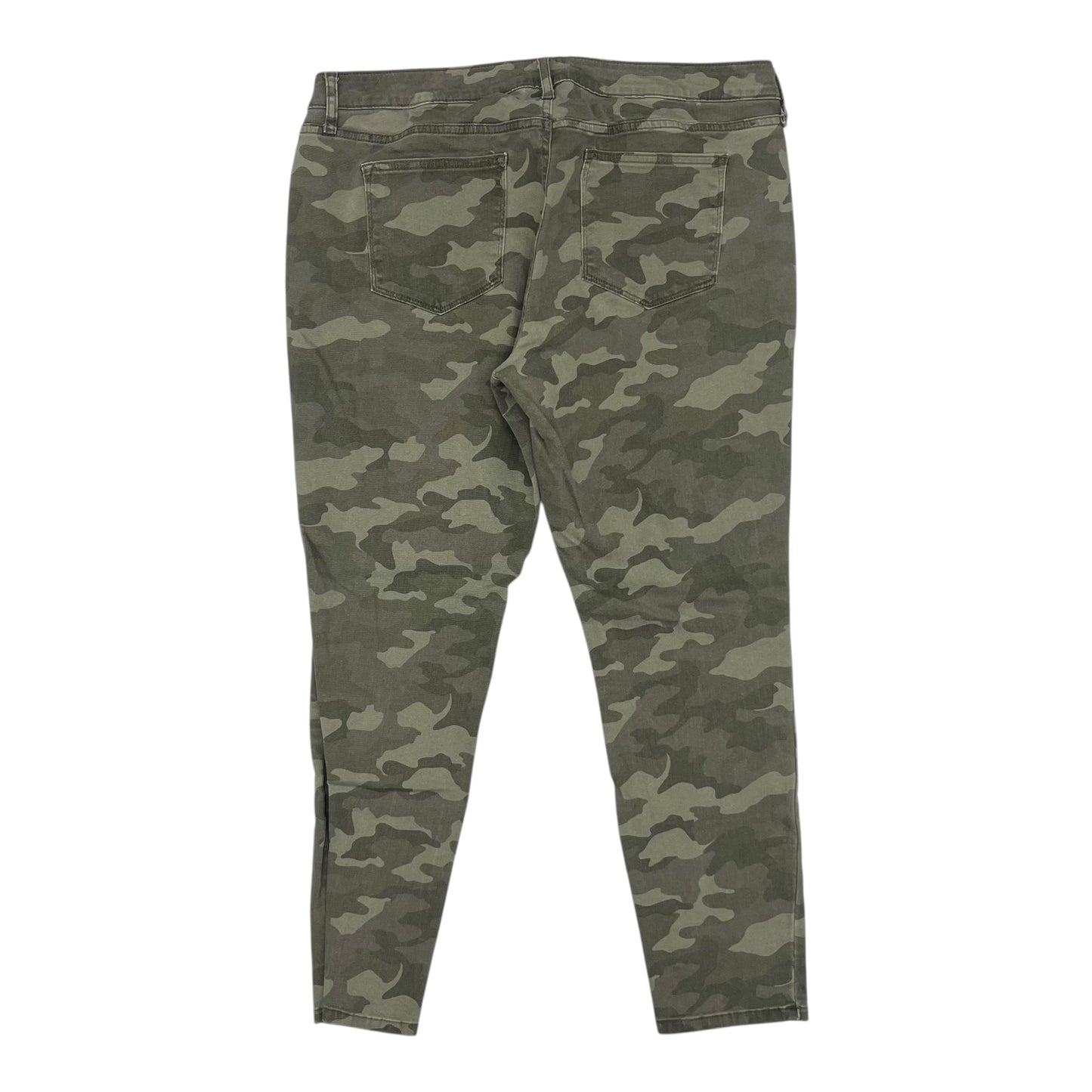 Jeans Skinny By Sonoma In Camouflage Print, Size:18