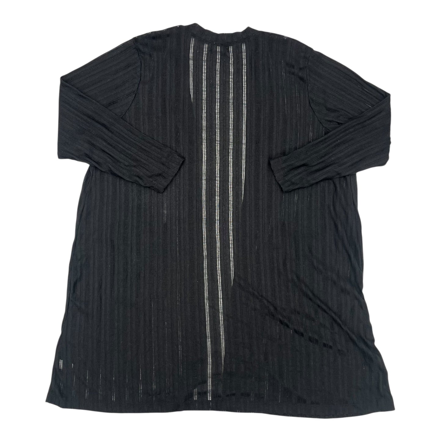 Cardigan By Maurices In Black, Size:3X