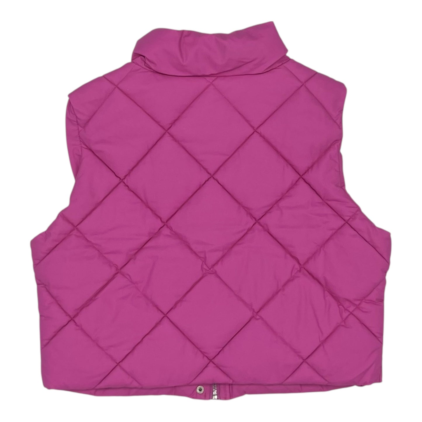 Vest Puffer & Quilted By Clothes Mentor In Pink, Size:L