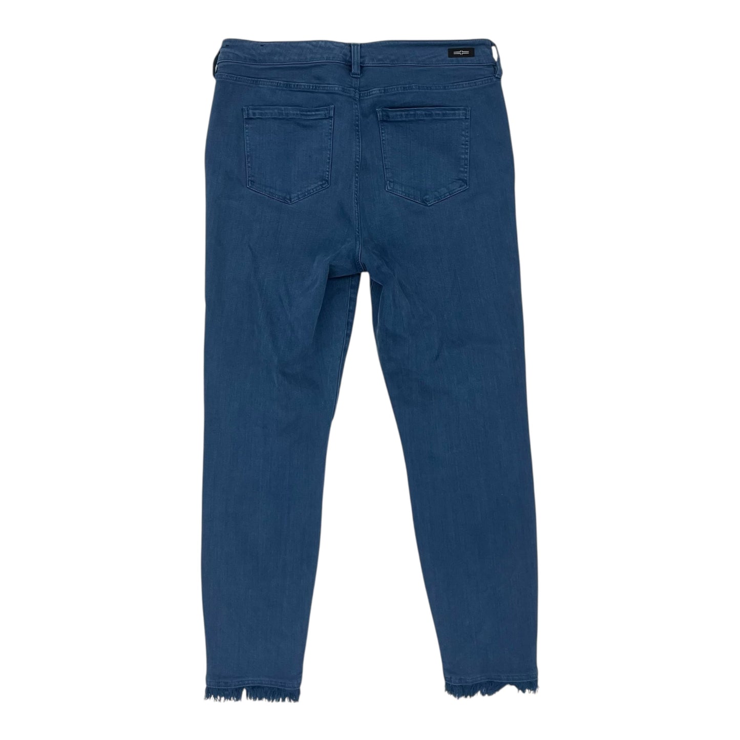 Jeans Skinny By Liverpool In Blue Denim, Size:12
