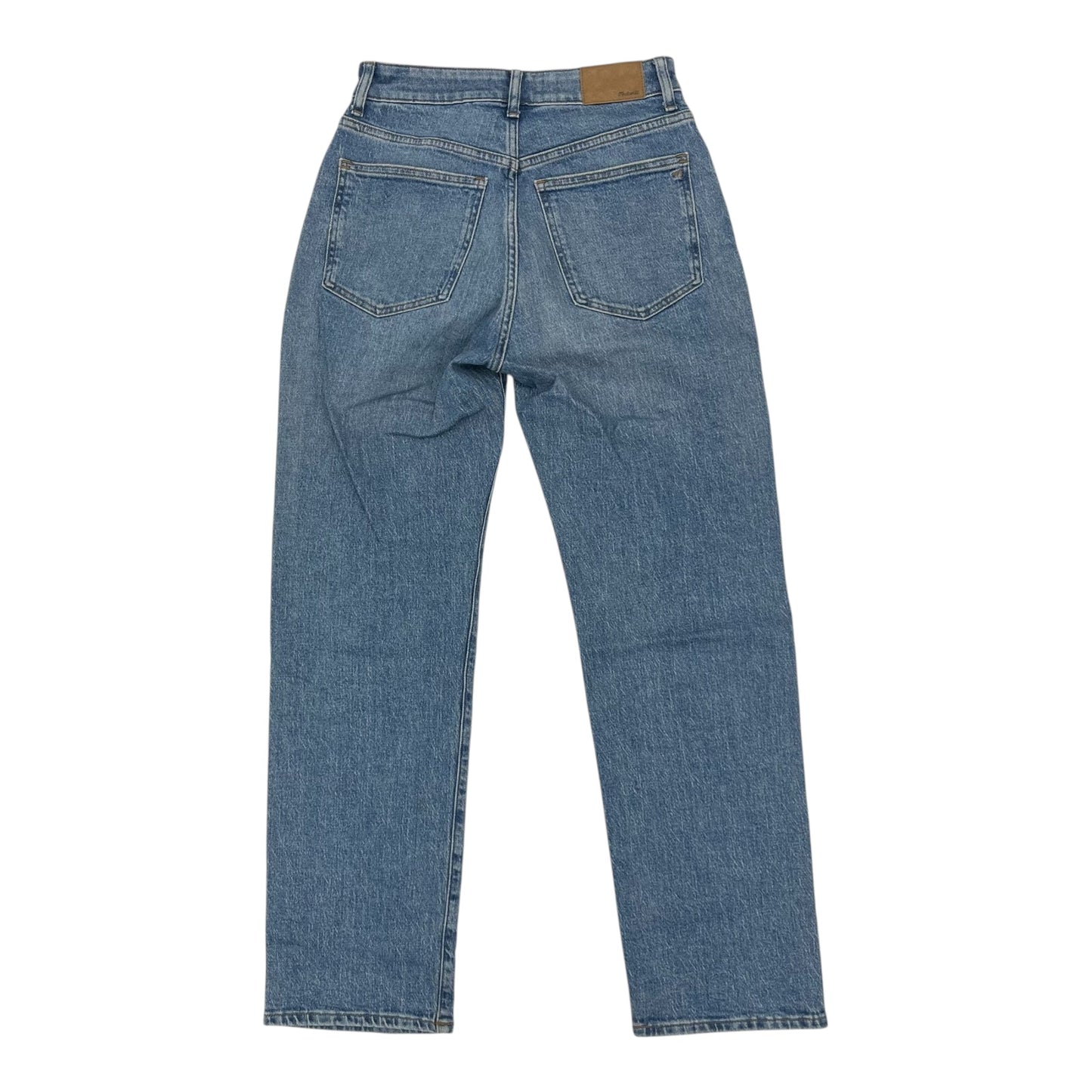 Jeans Straight By Madewell In Blue Denim, Size:2
