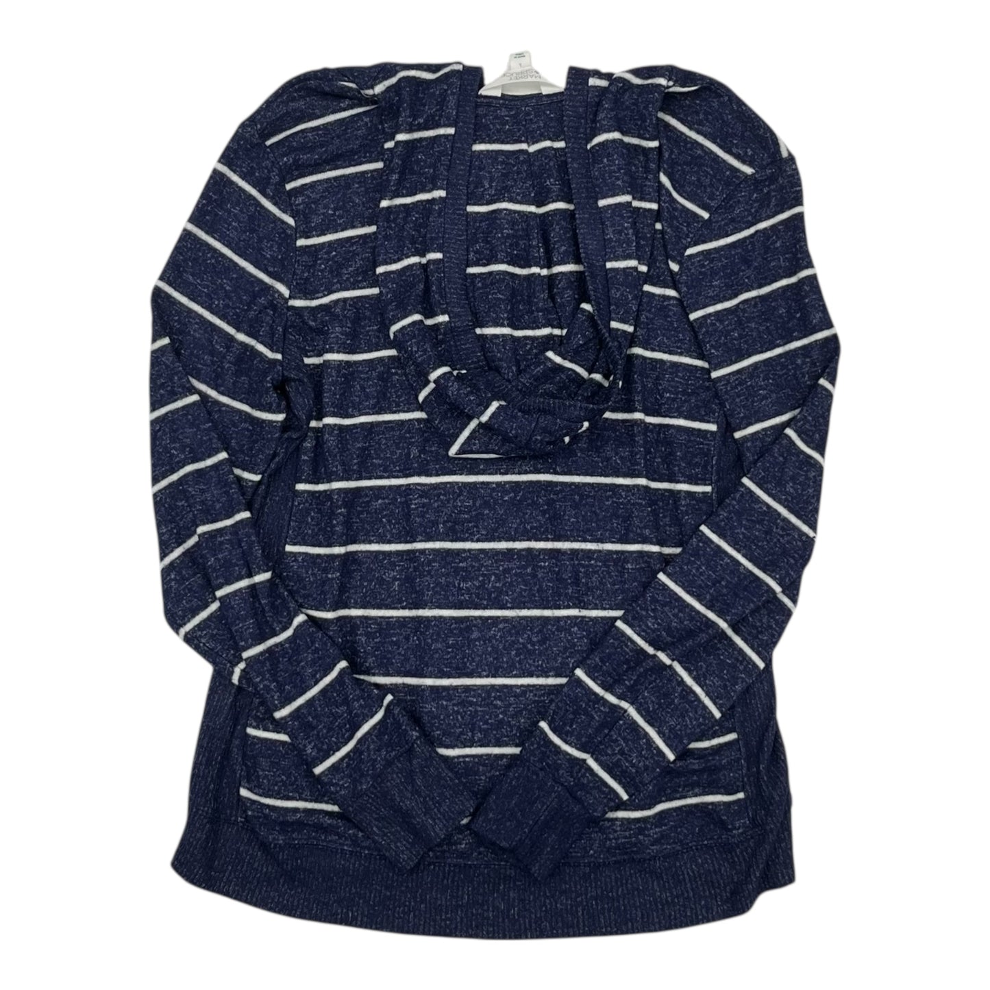 Cardigan By Market & Spruce In Blue & White, Size:L