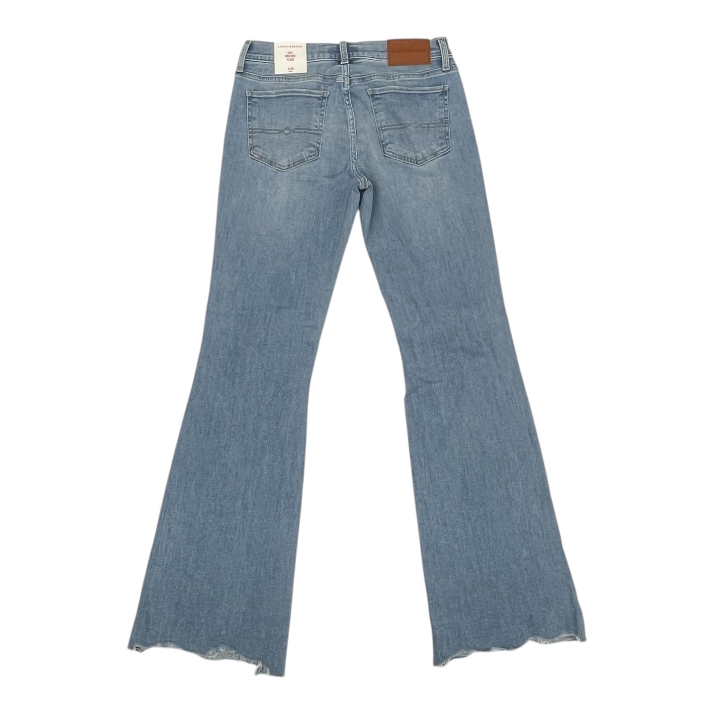 Jeans Flared By Lucky Brand In Blue Denim, Size:6