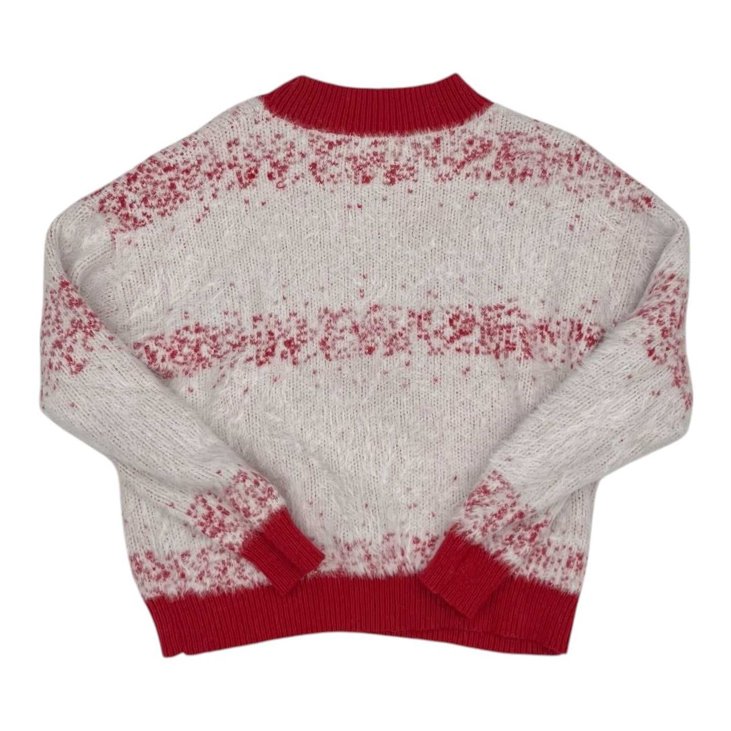 Sweater By Absolutely In Red & White, Size:M
